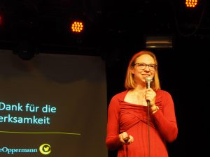 Science Slammerin Silke Oppermann