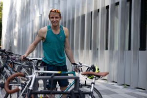 Science Slammer Oliver Quittmann; Foto: Marilena Werth